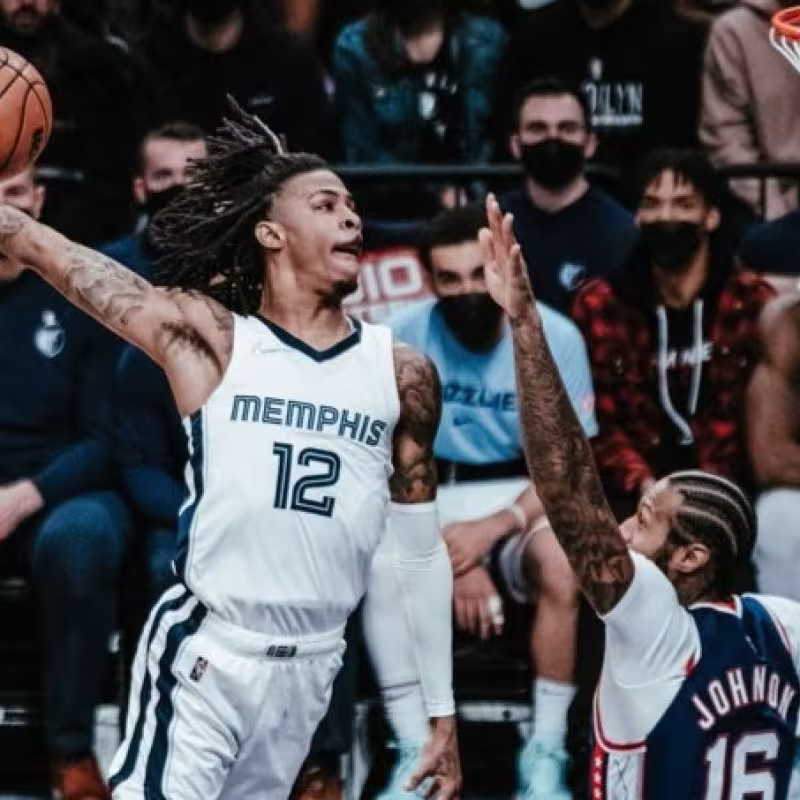 Ja Morant, jugador de Memphis Grizzlies.