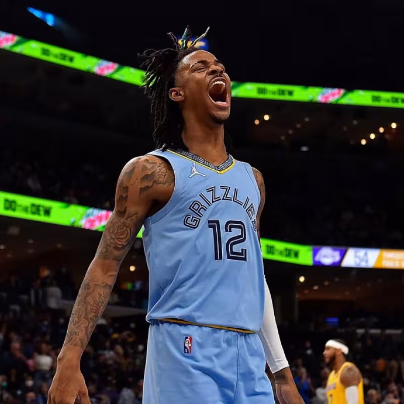 Ja Morant y Damian Lillard.