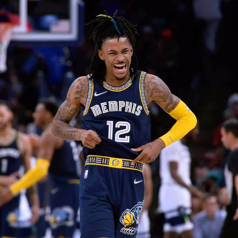 Ja Morant, mejor jugador de Memphis Grizzlies. Foto: gettyimages