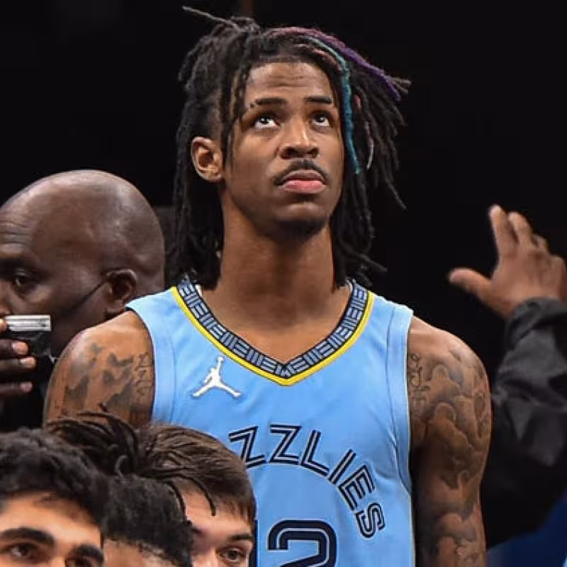Ja Morant, estrella de Memphis Grizzlies. 