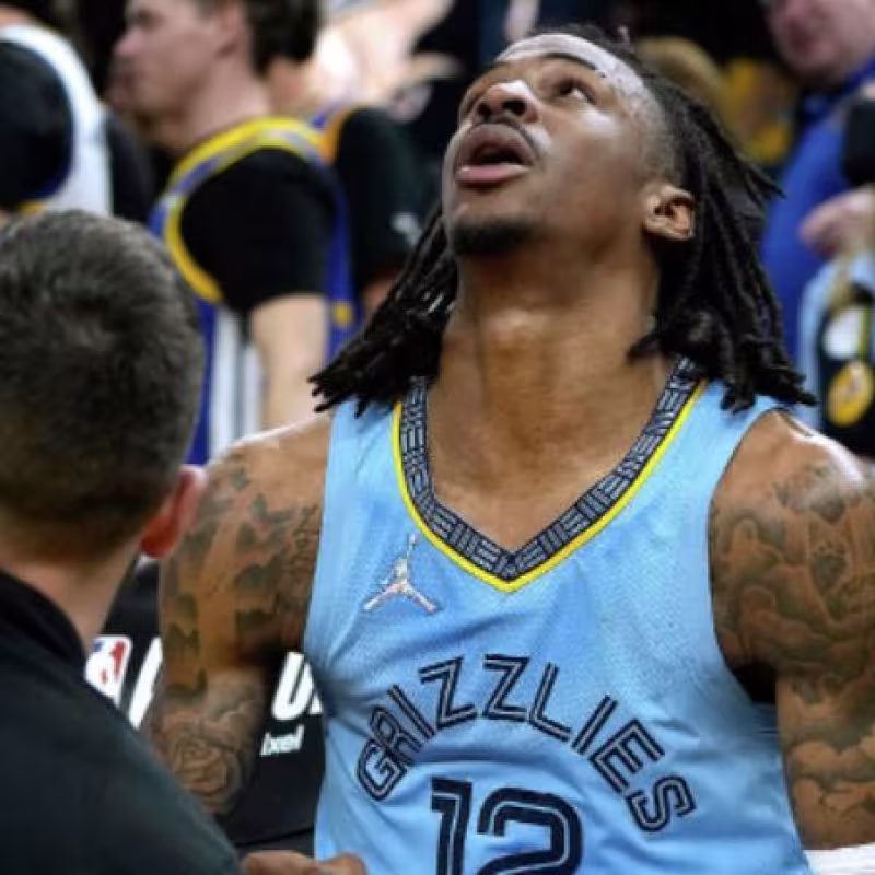 Ja Morant, estrella de Memphis Grizzlies. 
