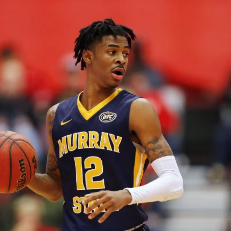 Ja Morant, jugador de Murray State University.