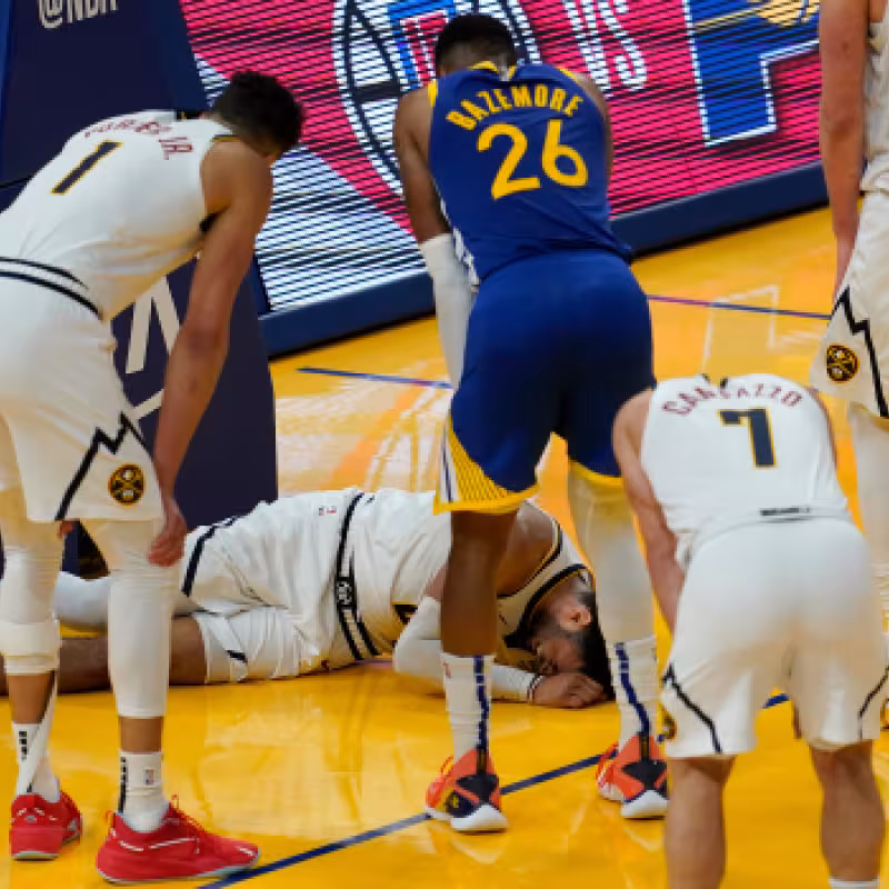 La escalofriante lesión de Jamal Murray que puede condicionar la temporada a Denver Nuggets