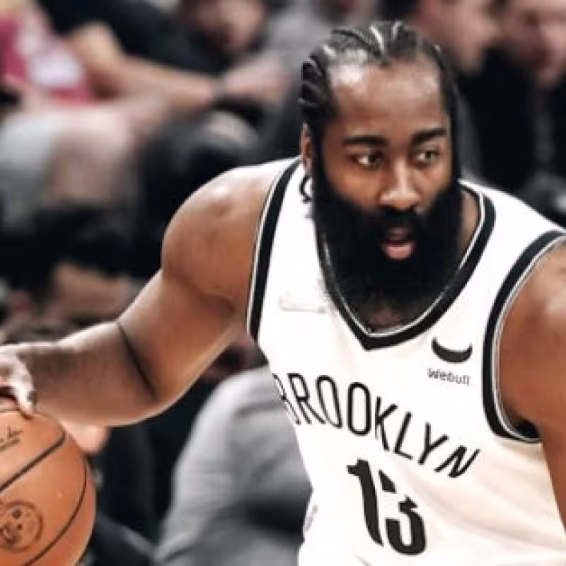 James Harden, estrella de Brooklyn Nets. 