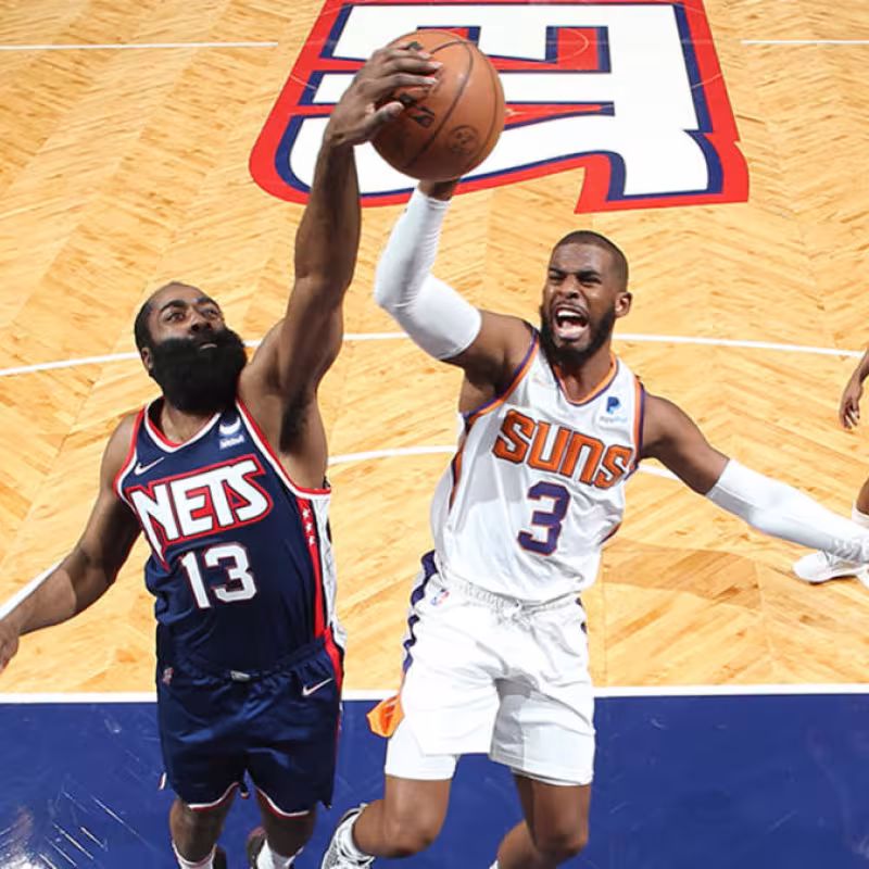 James Harden vs. Chris Paul. 