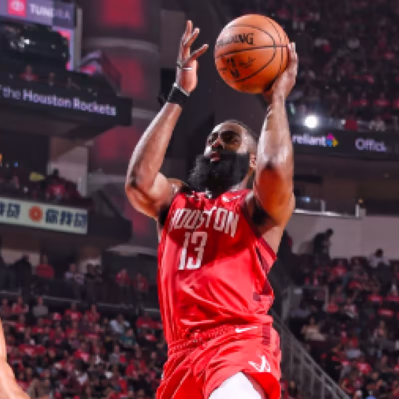 James Harden, estrella de los Rockets.