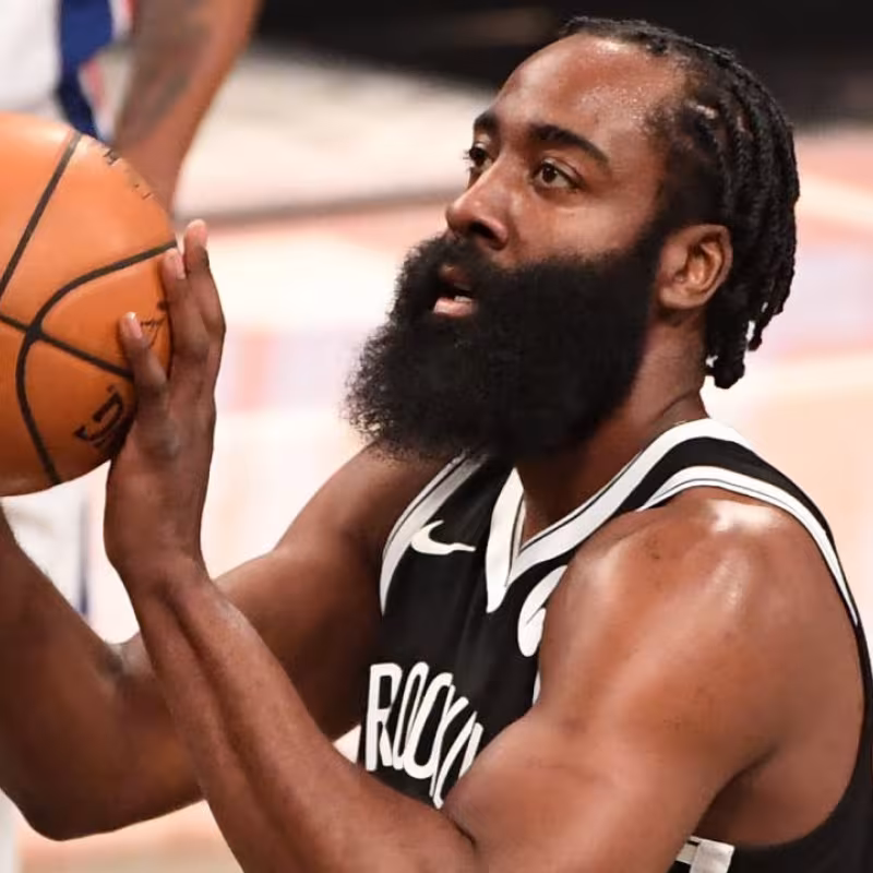 James Harden, estrella de Brooklyn Nets.