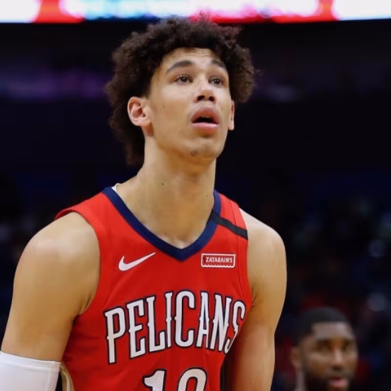 Jaxson Hayes, jugador de New Orleans Pelicans.