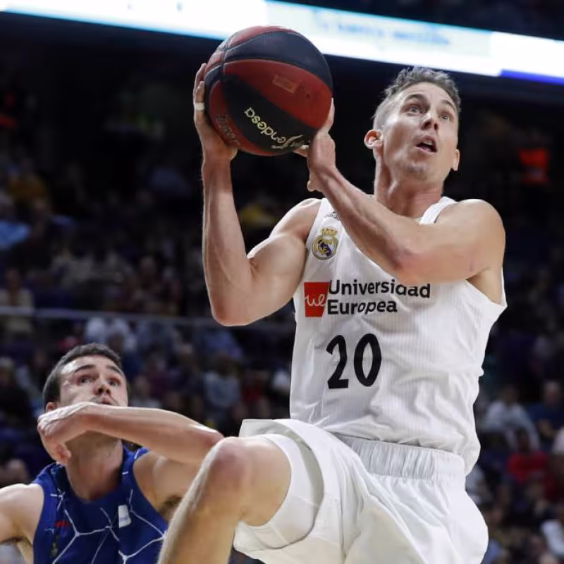 Jaycee Carroll, jugador del Real Madrid. 