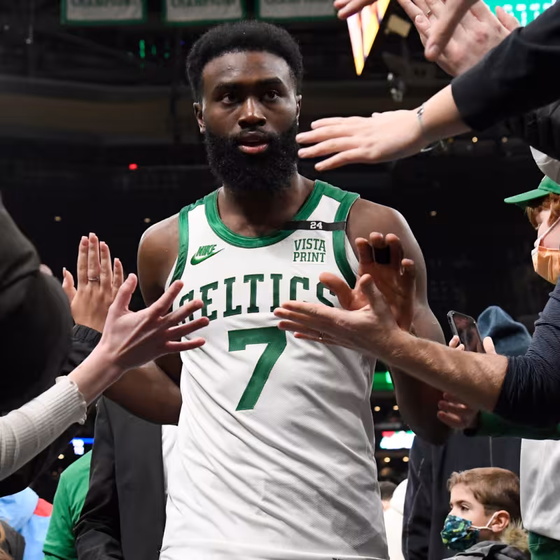 Jaylen Brown defiende idilio con Tatum. Foto: gettyimages
