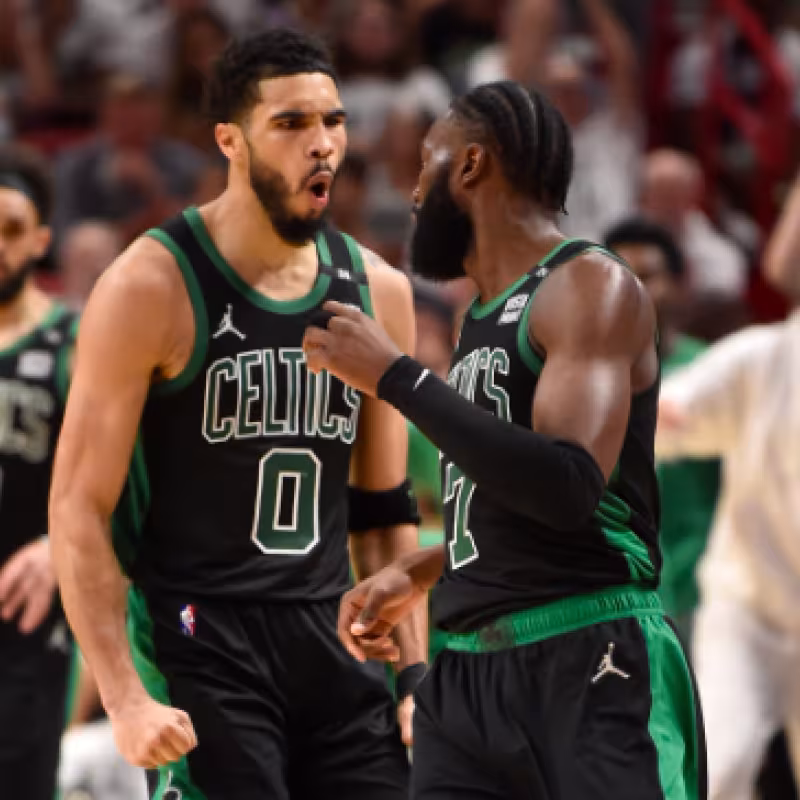 Jayson Tatum, estrella de Boston Celtics. 