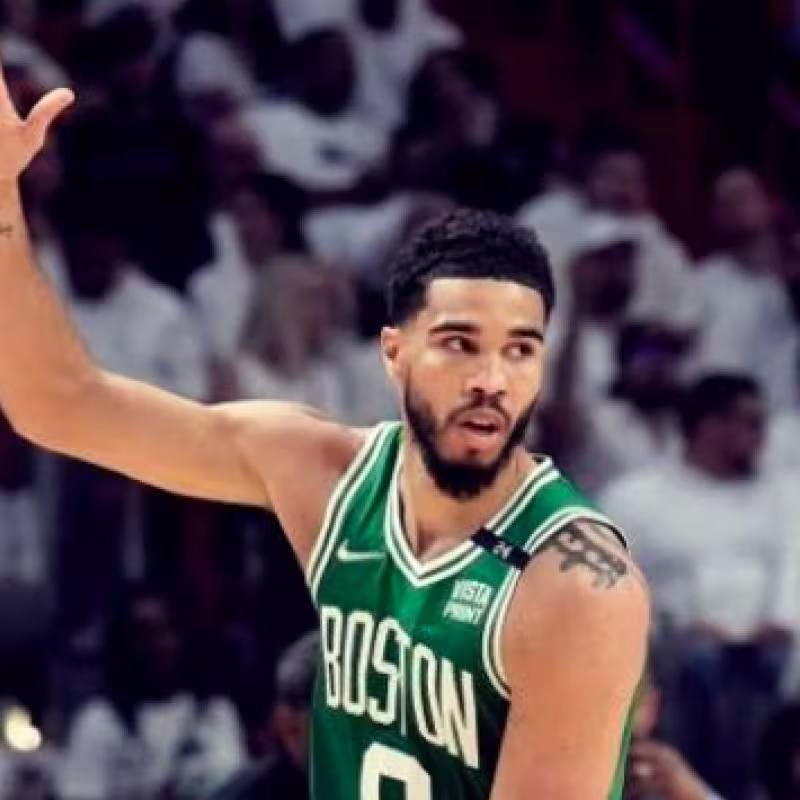 Jayson Tatum, estrella de Boston Celtics. 