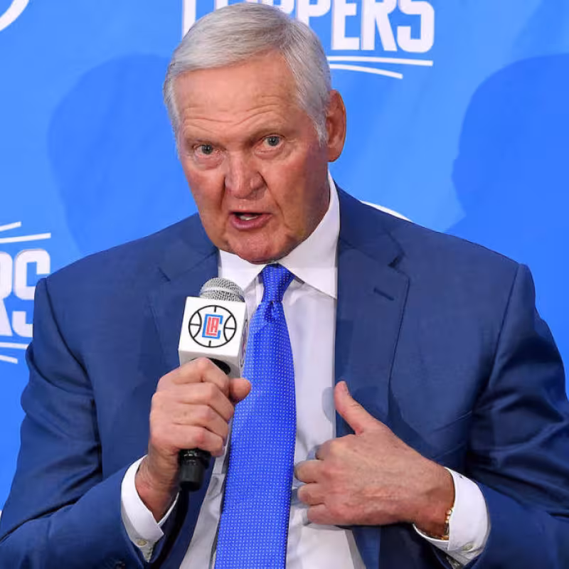Jerry West, hombre clave en la estructura deportivo de los Clippers.