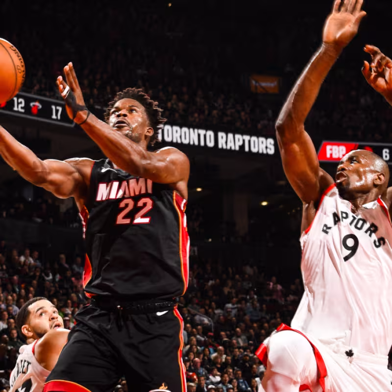 Miami Heat acaba con la imbatibilidad de Toronto Raptors en Canadá