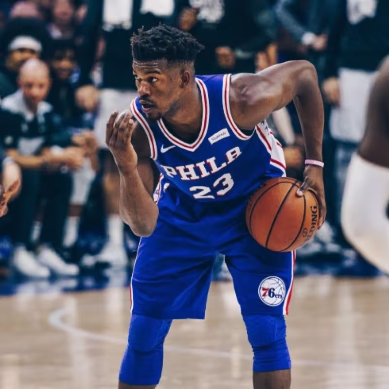 Jimmy Butler, jugador de Philadelphia 76ers.