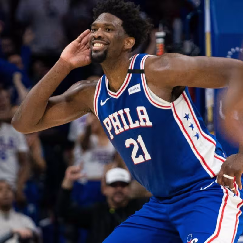 Joel Embiid, a por el MVP de la temporada.