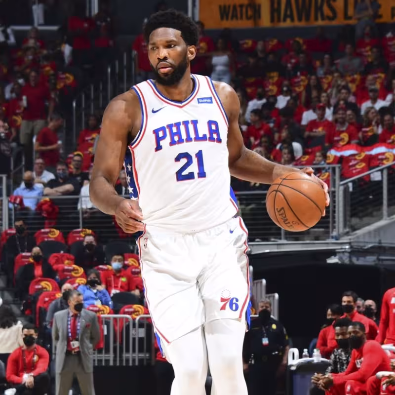 Joel Embiid, jugador de Philadelphia 76ers.