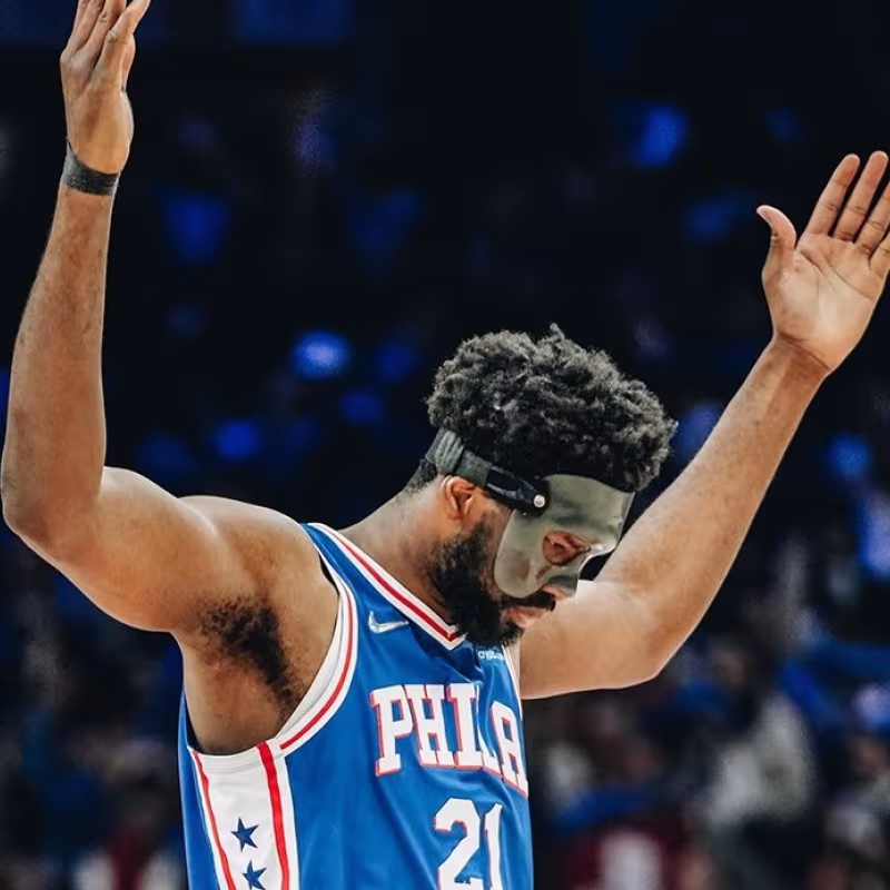 Joel Embiid, jugador de Philadelphia 76ers.