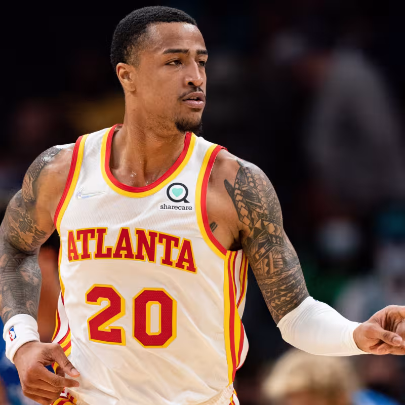 John Collins, jugador de Atlanta Hawks.