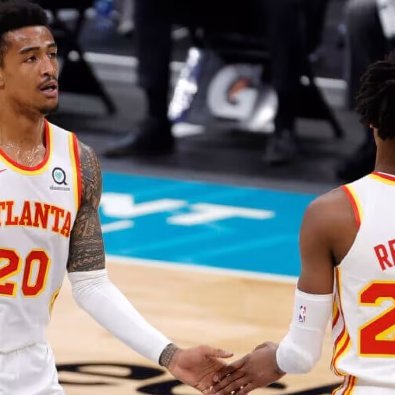 John Collins, jugador de Atlanta Hawks.