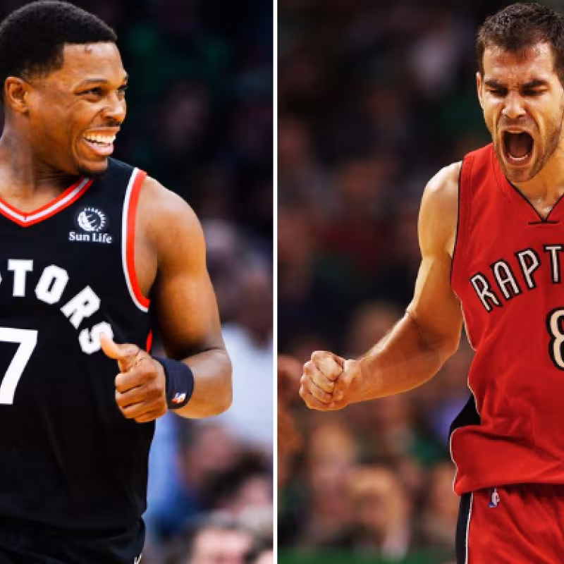 Lowry, tras pasar a Calderón como máximo asistente de los Raptors: "Es un gran honor pasar a un gran jugador, a un tremendo pasador como él"