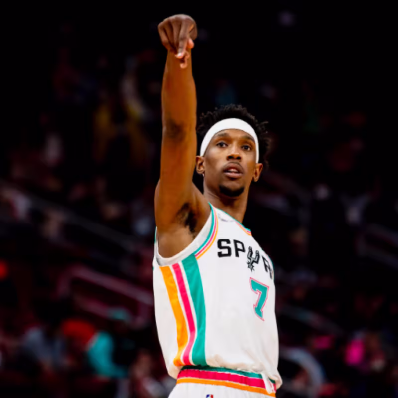 Josh Richardson, jugador de San Antonio Spurs. 