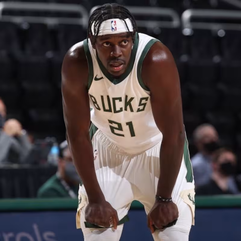 Jrue Holiday, jugador de Milwaukee Bucks.