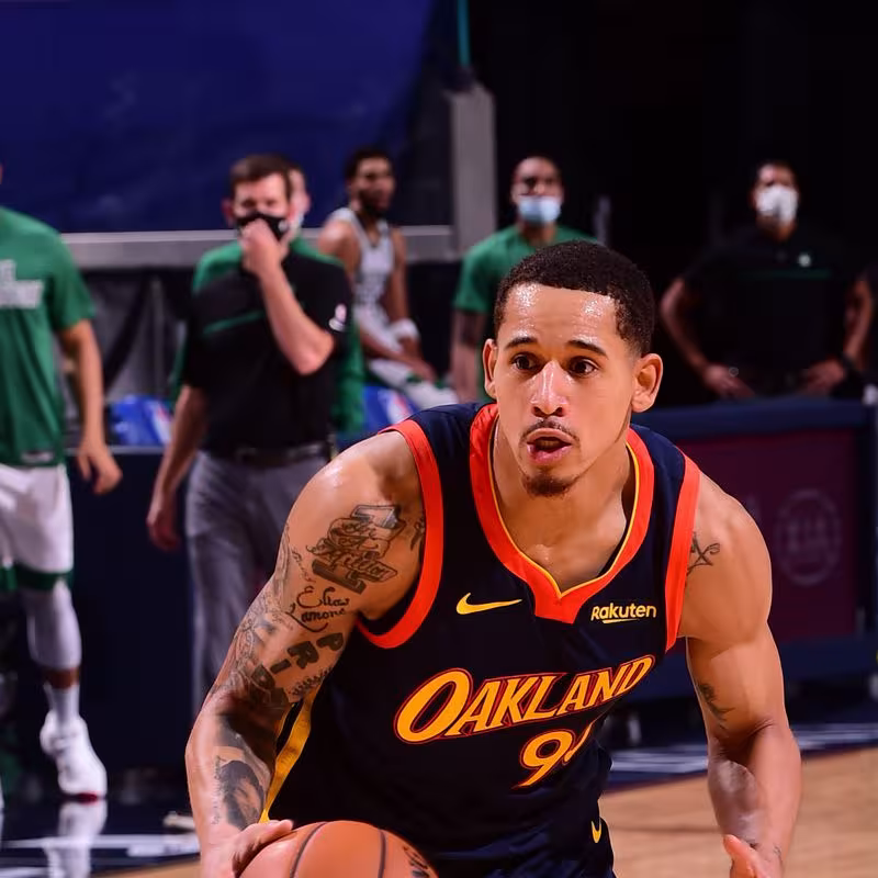Juan Toscano-Anderson, jugador de Golden State Warriors. 