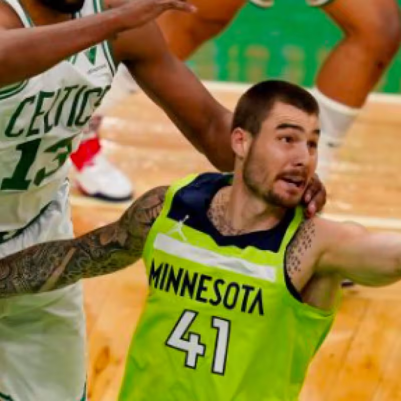 Juancho Hernangómez, nuevo jugador de Boston Celtics.