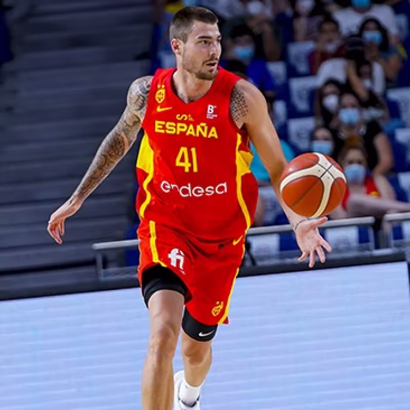 Juancho Hernangómez, jugador de la Selección Española de Baloncesto.