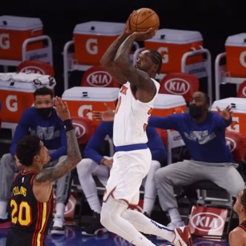 Julius Randle, temporada de All Star en NBA 2021. Foto: gettyimages