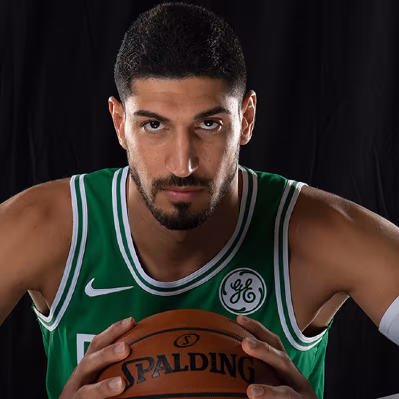 Enes Kanter, jugador de los Celtics. 