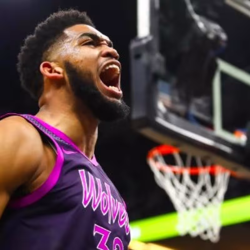 Karl-Anthony Towns, jugador de Minnesota Timberwolves.
