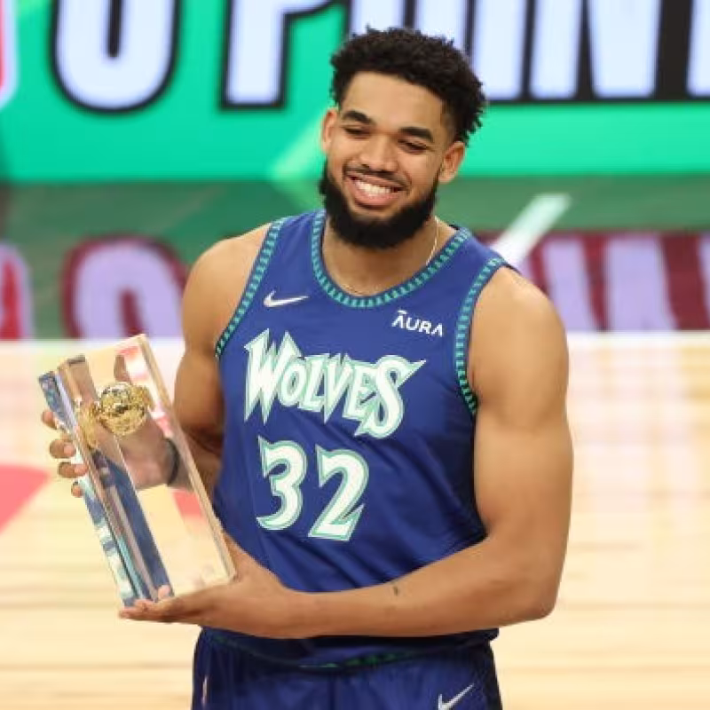 Karl-Anthony Towns, jugador de Minnesota Timberwolves.