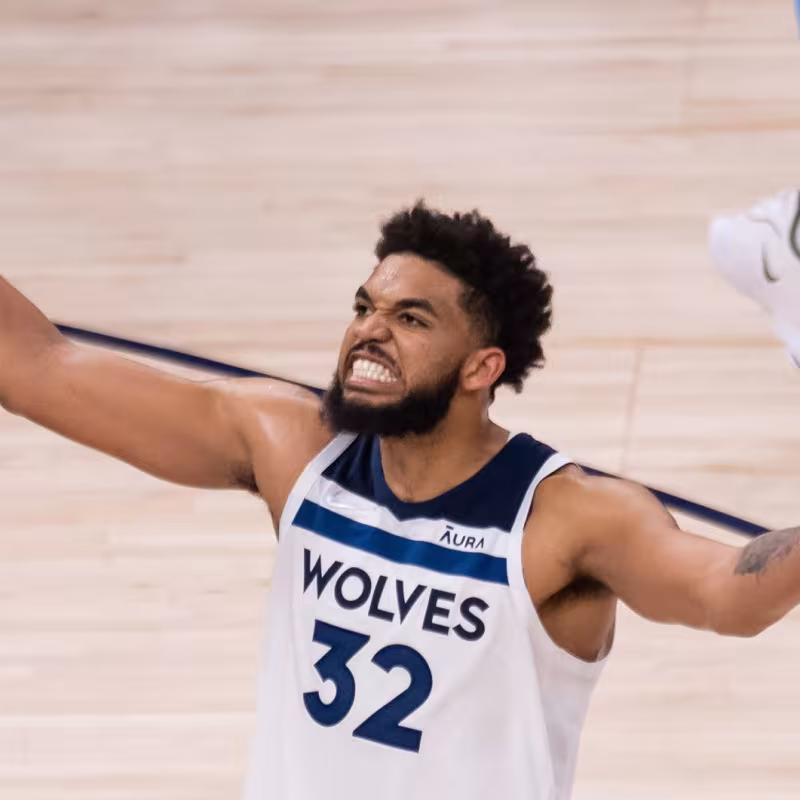 Karl-Anthony Towns, jugador de Minnesota Timberwolves.