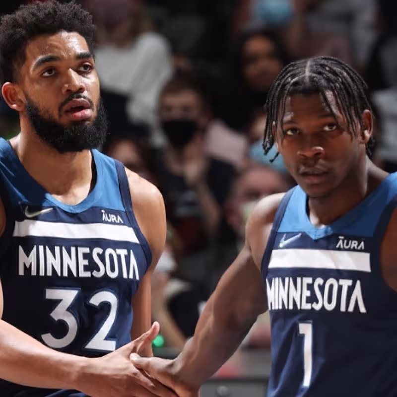 Karl Anthony-Towns, jugador de Minnesota Timberwolves.