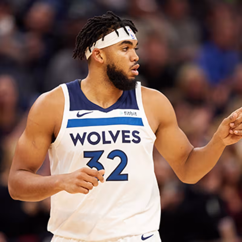 Karl- Anthony Towns estará de baja de forma indefinida
