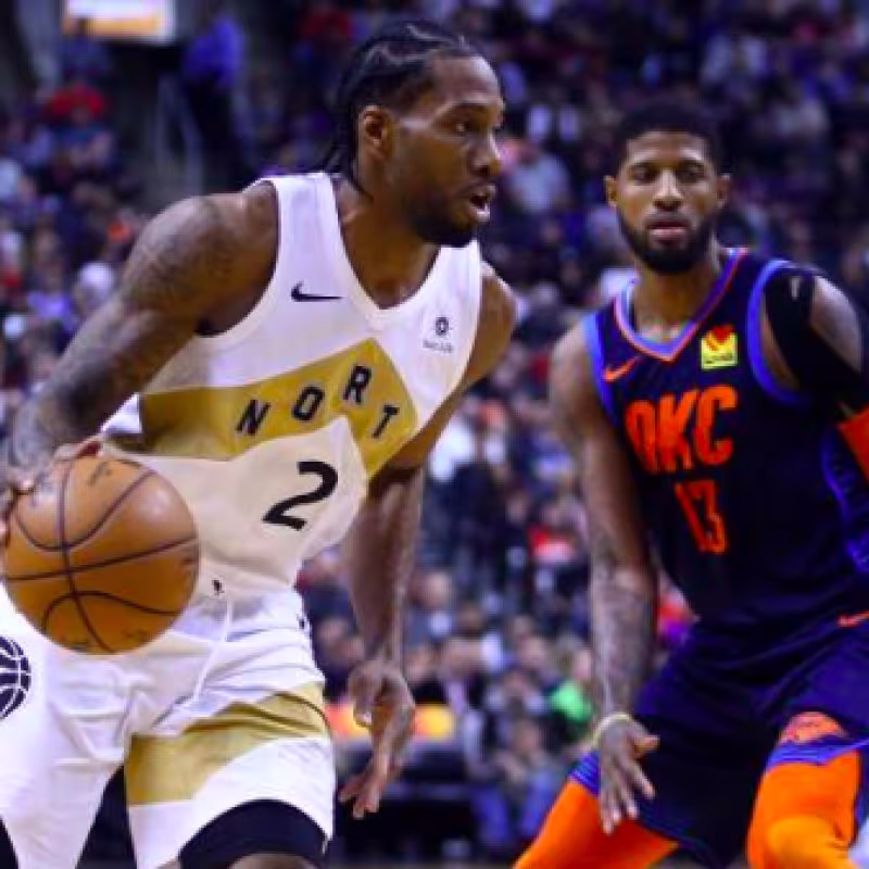 Kawhi Leonard y Paul George compartirán equipo.