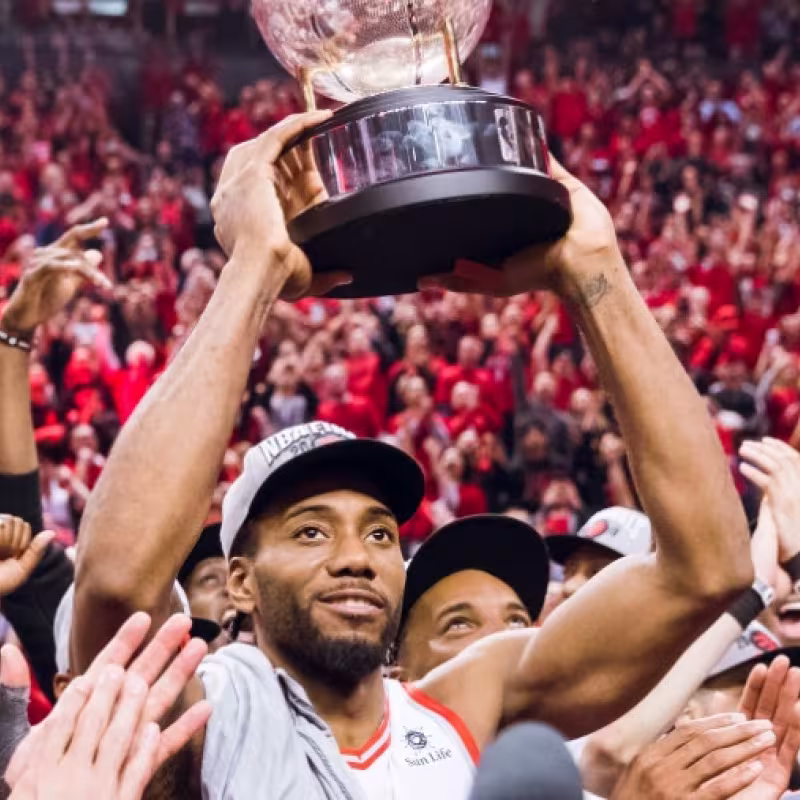 Kawhi Leonard, jugador de Toronto Raptors.