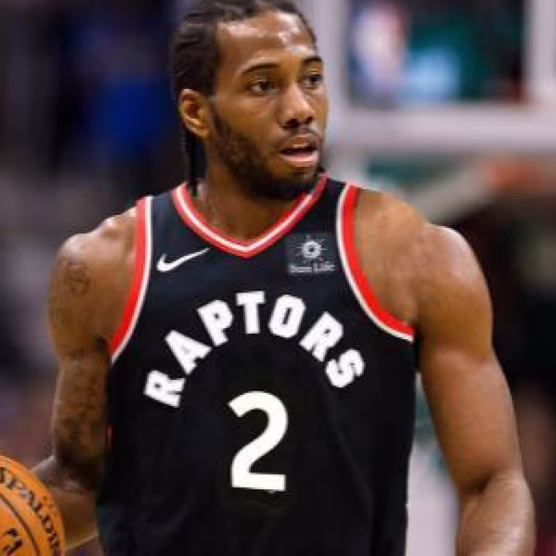 Kawhi Leonard, jugador de los Raptors