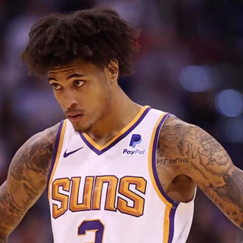 Kelly Oubre Jr en un partido con los Phoenix Suns.