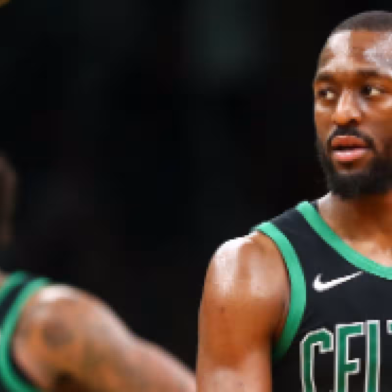 Kemba Walker en un partido con los Boston Celtics.