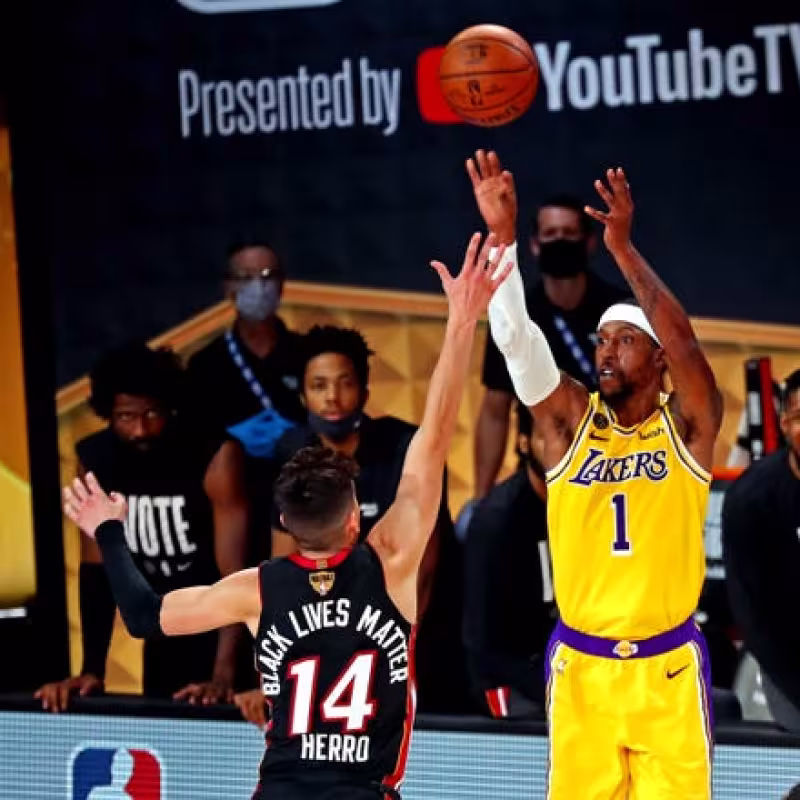 Kentavious Caldwell-Pope y su relevancia en Los Angeles Lakers. Foto: gettyimages