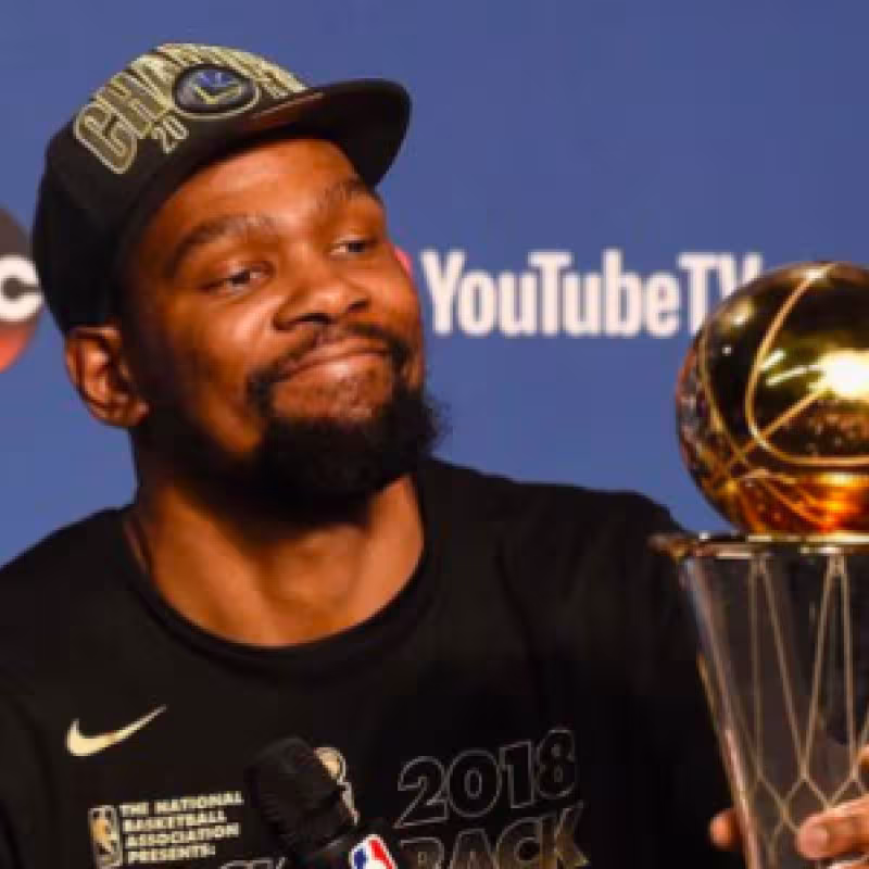 Kevin Durant, jugador de los Warriors.