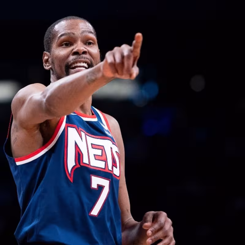 Kevin Durant, jugador de Brooklyn Nets.