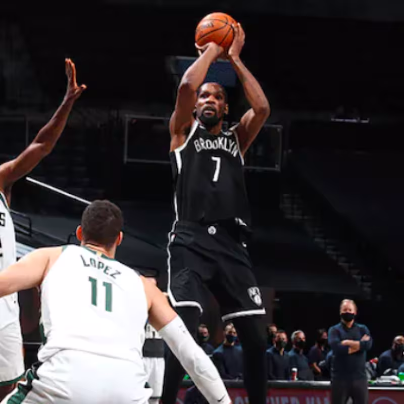 Kevin Durant, estrella de Brooklyn Nets.