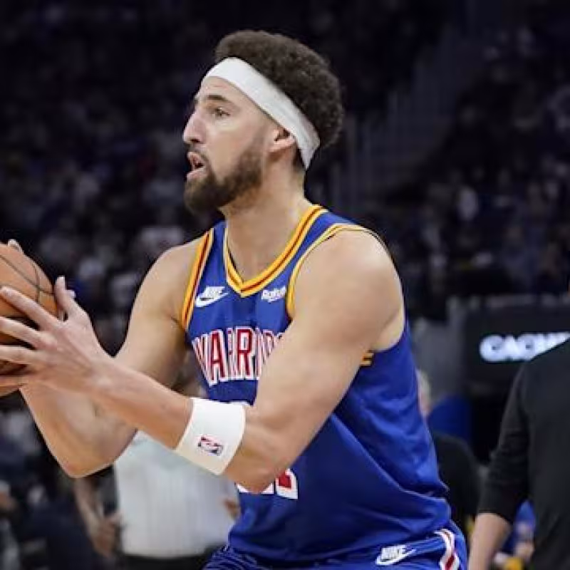 Klay Thompson, festival ante Bucks. Foto: gettyimages