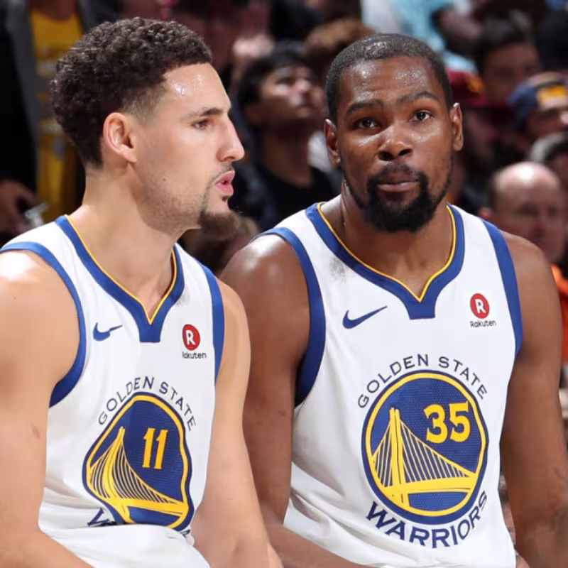 Klay Thompson, sobre los aplausos a la lesión de Durant: "Eso es auténtica mierda"