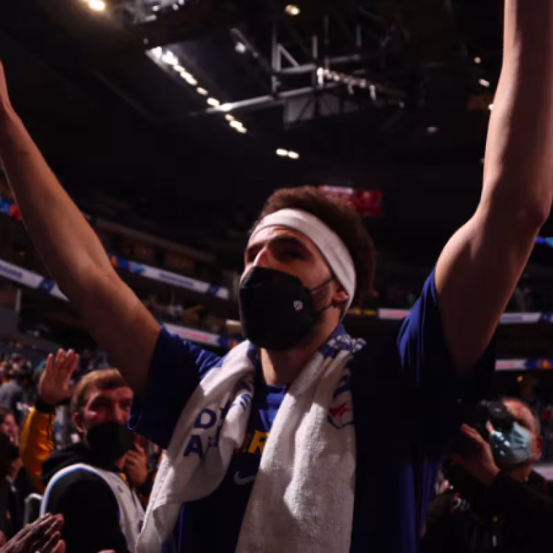Klay Thompson, estrella de Golden State Warriors. 