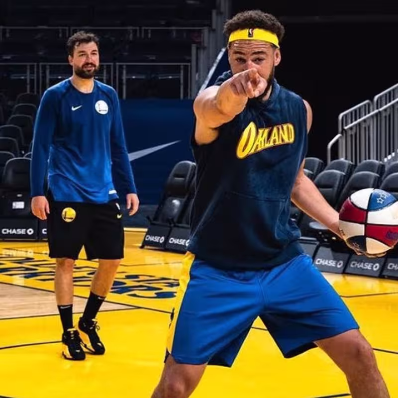 Klay Thompson, estrella de los Warriors.